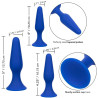 Calexotics - Admiral Kit 3 Plug Anal Bleu
